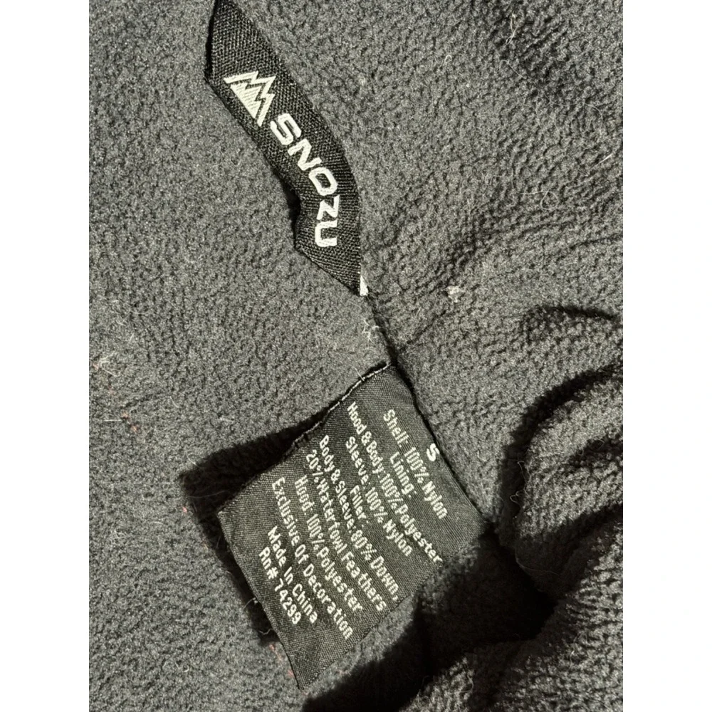 Snozu Kids' Toddler Puffer‎ Jacket with Hood, Size 5, Orange & Grey, Warm